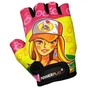 Велорукавиці PowerPlay Children 5473 Barbie Yellow/Pink S (5473Barbie_S_Yellow) - зменшене зображення 2