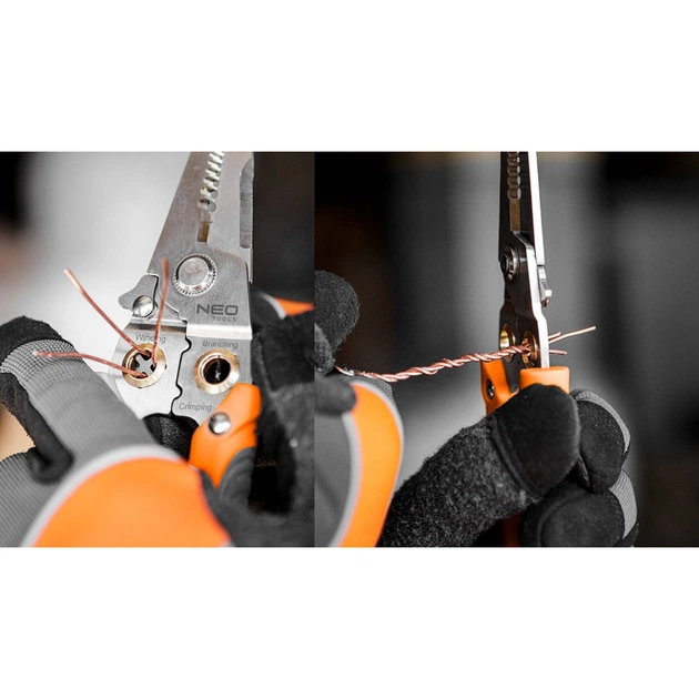 Затискач для клем Neo Tools 0.8-3.2мм кв., 180мм (01-549) - picture 6