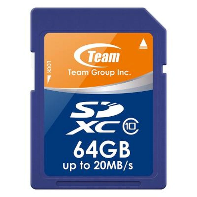 Карта пам'яті Team 64GB SDXC class 10 (TSDXC64GCL1001) - изображение 1