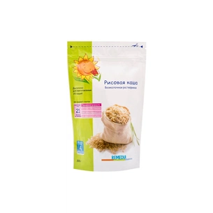 Дитяча каша Remedia безмолочна Рисова з 4 міс. 200 г (7290000021768) зображення 1