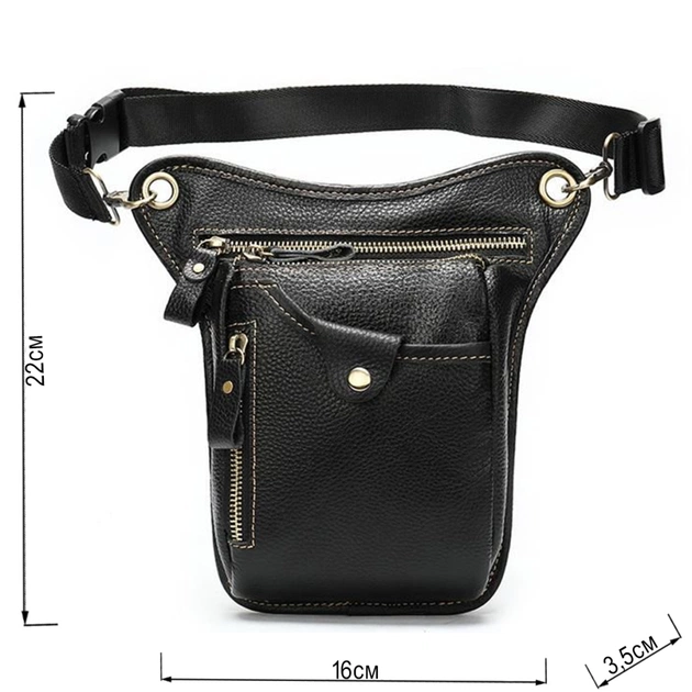 Сумка Vintage На пояс Чорна (14659) - зображення 3