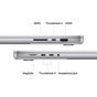 Ноутбук Apple MacBook Pro 16 A2991 M3 Pro Silver (MRW43UA/A) - зменшене зображення 5