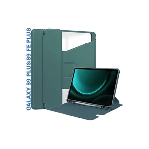 Чохол до планшета BeCover 360° Rotatable Samsung Tab S9 Plus (SM-X810/SM-X816)/S9 FE Plus (SM-X610/SM-X616) 12.4" Dark Gre (710400) зображення 1