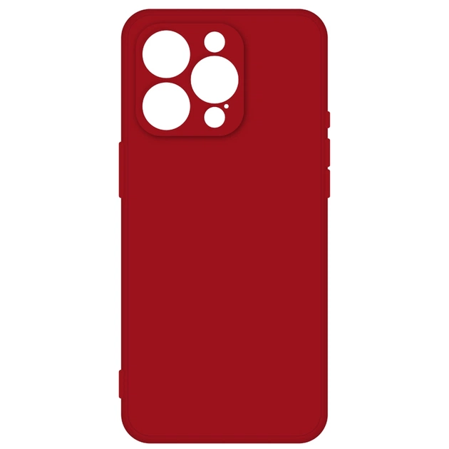 Чохол до мобільного телефона Intaleo SoftShell Apple iPhone 15 Pro Max Red (1283126585395) - зображення 1