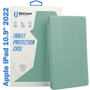 Чохол до планшета BeCover Tri Fold Soft TPU mount Apple Pencil Apple iPad 10.9" 2022/24/11" 2025 Dark Green (708460) зображення 1