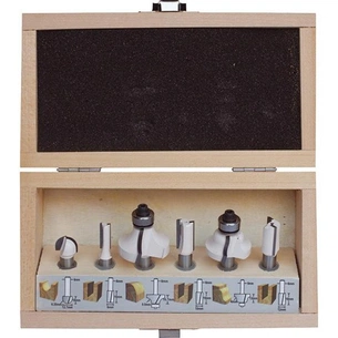 Набір фрез Makita фрез 6 шт. (D-53540) зображення 1