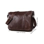 Сумка Vintage Коричнева (14425) - зменшене зображення 9