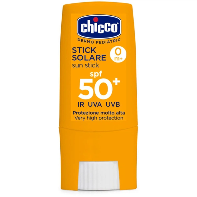 Засіб від засмаги Chicco Стік сонцезахисний SPF 50+ 9 г (8058664133413) - изображение 1