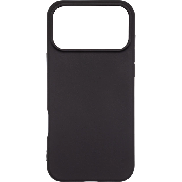 Чохол до мобільного телефона Armorstandart Matte Slim Fit Apple iPhone 17 Pro Max Black (ARM86746) - зображення 1