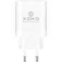 Зарядное устройство XoKo 1xUSB-C PD45W + 1xUSB QC3.0 GaN white (XK-QC-450) - уменьшенное изображение 2