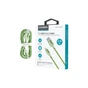 Дата кабель USB 2.0 AM to Lightning 1.0m 2.4A green Choetech (XAL-0003-GN-V2) - уменьшенное изображение 2