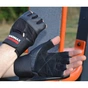 Рукавички для фітнесу MadMax MFG-269 Professional Exclusive Black L (MFG-269-Black_L) - зменшене зображення 2
