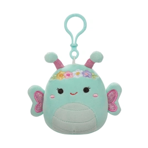 М'яка іграшка Squishmallows на кліпсі - Метелик Рейна 9 см (SQCP00181) зображення 1