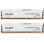 Модуль пам'яті для комп'ютера DDR4 32GB (2x16GB) 3466 MHz HyperX FURY White Kingston Fury (ex.HyperX) (HX434C19FWK2/32) - зменшене зображення 1