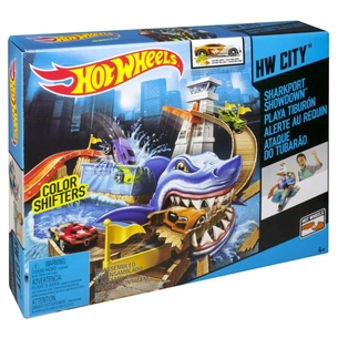 Автотрек Hot Wheels Полювання на акулу серії "Зміни колір" (BGK04) зображення 1