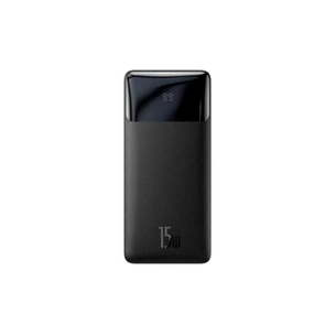 Батарея універсальна Baseus Bipow 30000mAh, 15W, inp:USB-C/Micro-USB/3A, out:USB-C/2*USB-A/3A(max.), black (PPDML-K01) зображення 1
