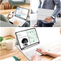 Чохол до планшета BeCover Keyboard Apple iPad Air 11" M2 2024 Gray (711396) - зменшене зображення 6