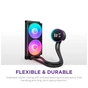Система рідинного охолодження NZXT Kraken Elite RGB 280mm AIO (RL-KR28E-B2) - зменшене зображення 11