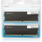 Модуль пам'яті для комп'ютера DDR4 16GB (2x8GB) 2666 MHz RGB X2 Series Black eXceleram (ERX2B416269AD) - зменшене зображення 3