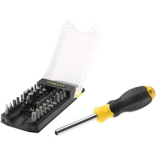 Викрутка Stanley Multibit багатофункціональна з 34 насадками. (STHT0-70885) зображення 1