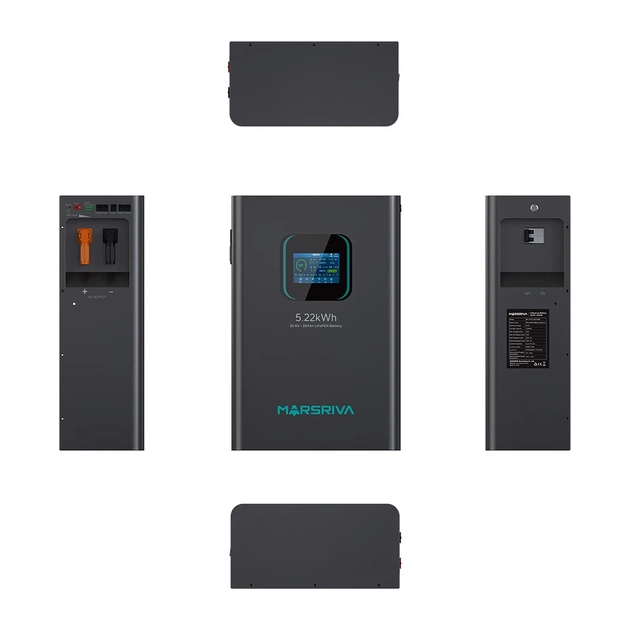 Батарея LiFePo4 Marsriva 25.6V 200Ah (MR-LFP24-200-WMD) - изображение 5
