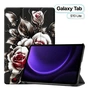 Чехол для планшета BeCover Smart Case Samsung Galaxy Tab S10 Lite SM-X400/406 10.9" Black Rose (715924) - уменьшенное изображение 1