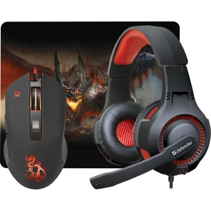 Мишка Defender Devourer MHP-006 kit mouse+mouse pad+headset (52006) зображення 1