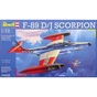 Збірна модель Revell Літак-перехоплювач F-89 D/J Scorpion 1:72 (4848) - уменьшенное изображение 1