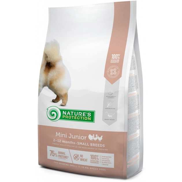 Сухий корм для собак Nature's Protection Mini Junior Small breeds 2 кг (NPS45724) - зображення 1