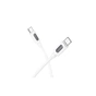 Дата кабель USB-C to USB-C 1.0m 60W silicone BX114 Structure white BOROFONE (6941991116919) - уменьшенное изображение 2