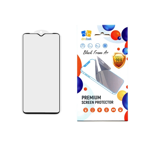 Скло захисне Drobak Motorola Moto E13 (Black) (535303) (535303) - зображення 1
