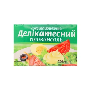 Соус Чумак Майонезный деликатесный провансаль 200 г (4823096007649) изображение 1