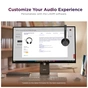 Навушники Lenovo Dual-Mode Wireless ANC 6550 Black (4XD1S19777) - зменшене зображення 9