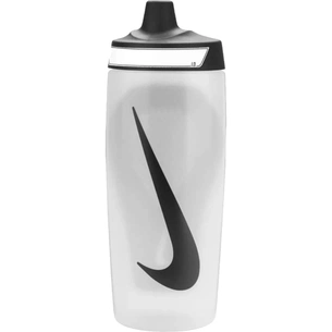 Пляшка для води Nike REFUEL BOTTLE GRIP 18 OZ N.100.9955.173.18 білий, чорний 532 мл (887791762238) зображення 1