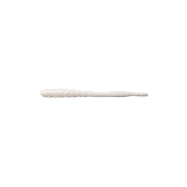 Силікон рибальський FishUP Scaly 2.8" 009 - White, cheese taste (10шт/уп) (1864.02.88) - изображение 1