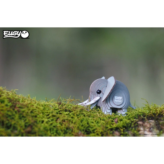 Пазл Eugy 3D Зоопарк Слон (XEG-010) - picture 5