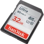 Карта пам'яті SanDisk 32GB SDXC class 10 UHS-I Ultra (SDSDUNR-032G-GN6IN) - зменшене зображення 3