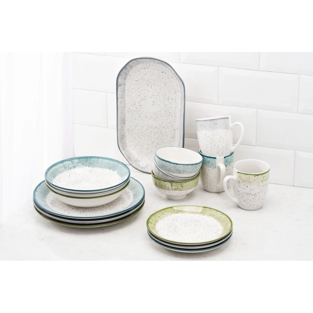 Салатник Ardesto Siena 11.5см, порцеляна, біло-блакитний (AR2914SWB) - picture 8