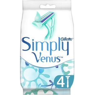 Бритва Gillette Simply Venus 2 4 шт. (3014260246693/8700216143714) зображення 1