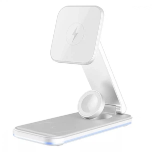 Бездротовий зарядний пристрій Proove Energy Fold 3in1 15W White (WSEF15010002) зображення 1