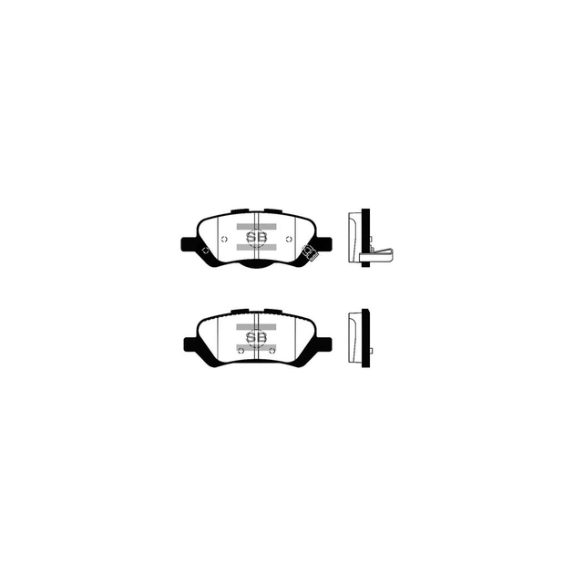 Тормозные колодки HI-Q SP1459 - изображение 1