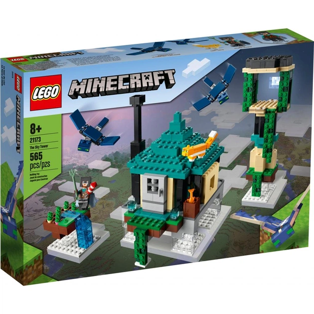 Конструктор LEGO Minecraft Небесна вежа 565 деталей (21173) - изображение 1