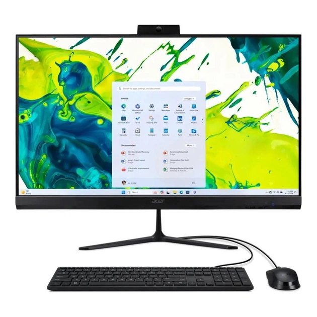 Моноблок Acer Aspire C24-2G (DQ.BRRME.003) Black - зображення 1