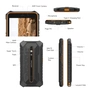 Мобільний телефон Ulefone Rugking 2 Pro 4/128Gb Black (6975326660990) - уменьшенное изображение 12