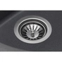 Мийка кухонна GRANADO RONDA grafito з сифоном (470*490mm.) (gr2209) - зменшене зображення 3