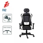 Крісло для геймерів 1stPlayer FK2 Black-White - зменшене зображення 2
