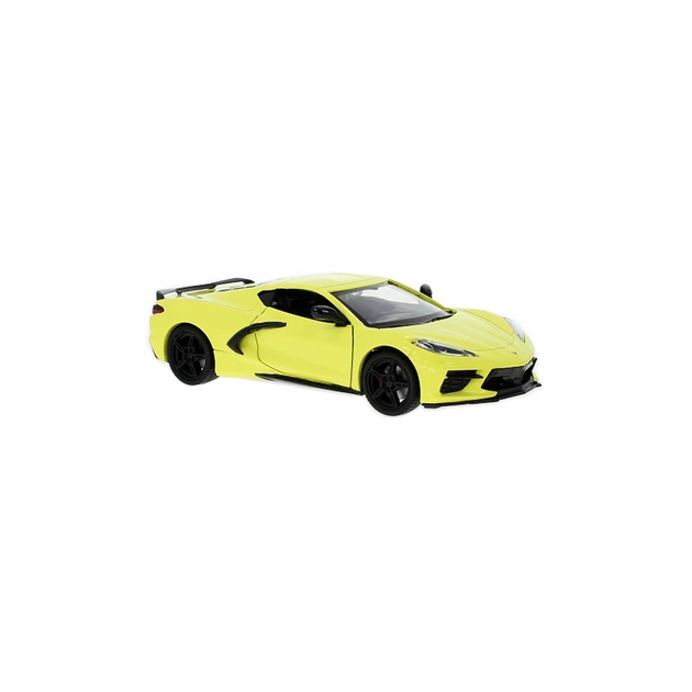 Машина Maisto 2020 Chevrolet Corvette C8 жовтий 124 (31527 yellow) - изображение 1