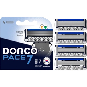 Змінні касети Dorco Pace 7 для чоловіків 7 лез 4 шт. (8801038585581) зображення 1