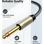 Кабель мультимедійний 3.5mm M to 2x6.35mm M 1.0m gray Ugreen (UGR-10613) - зменшене зображення 5