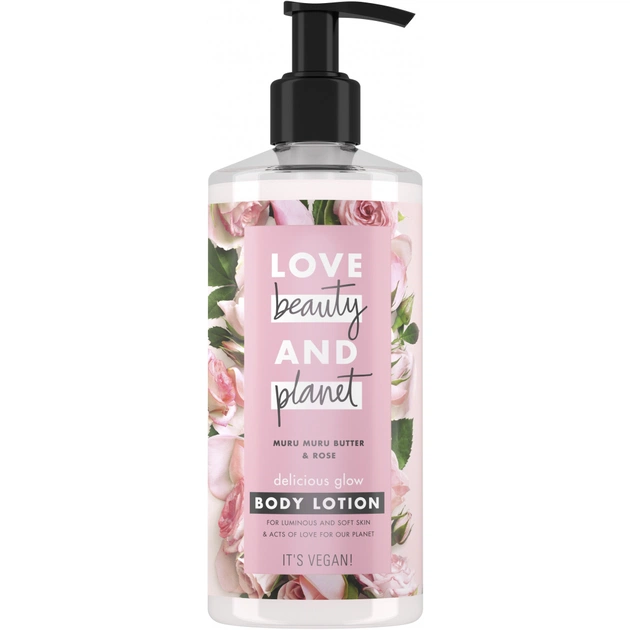 Лосьйон для тіла Love Beauty&Planet Дивовижне сяйво 400 мл (8714100793992) - изображение 1